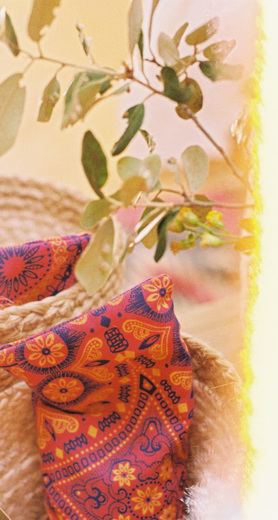 A woven basket